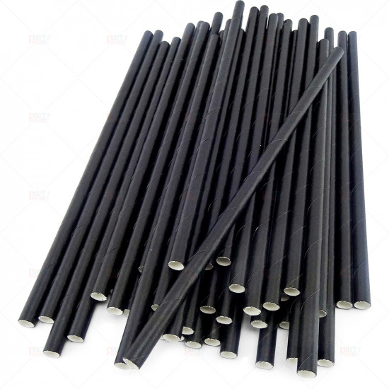 Party Straws Paper 6x197mm 250pc/20