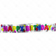 Party Happy Birthday Banner 2.7m/48