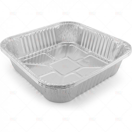 Foil Oven Dishes Square 205x205x50mm 3pc/24