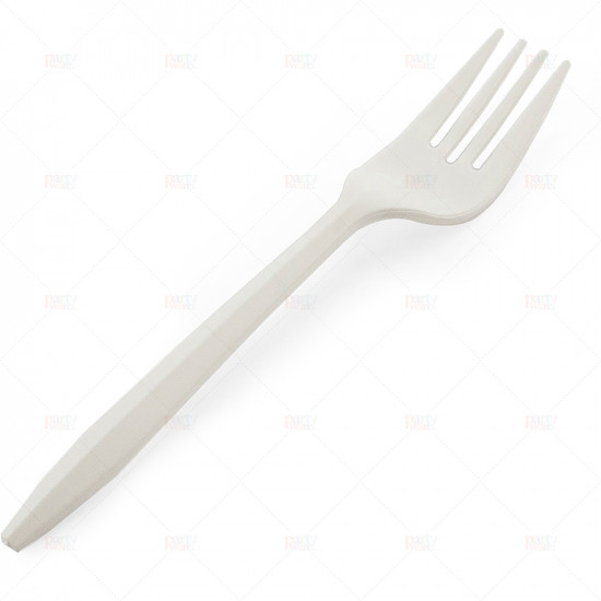 Cutlery Forks Plastic White 50pcs./48