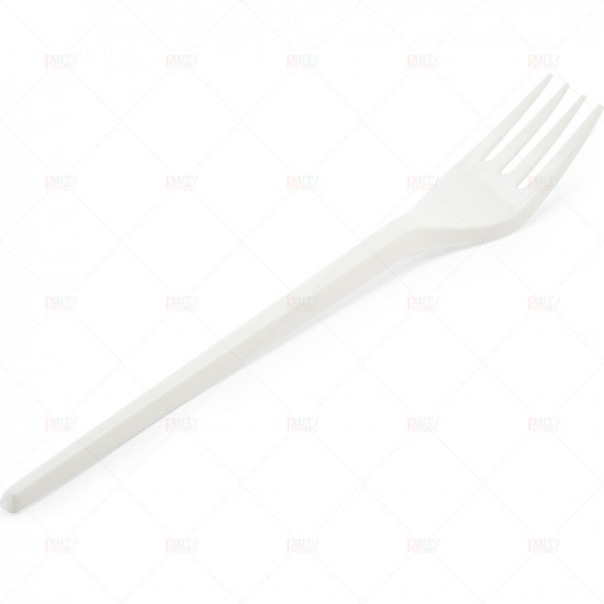 Cutlery Premium Forks Plastic White 100pcs/20