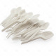 Cutlery Teaspoons Plastic White 80pcs/30