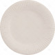 Plates Paper white 18cm 100pc/10