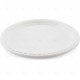 Plates Plastic white 26cm 6pc/40