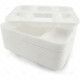 Plates Poly 6 Compartments 31cm 25pc/12