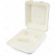Food Box Bagasse 3 Compartment 1000ml 50pc/4